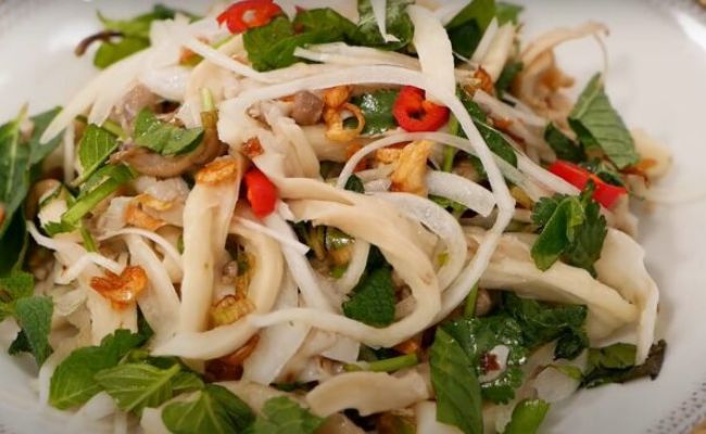 Món chay mới: “gỏi nấm chay” cách làm đơn giản – Ai cũng làm được!