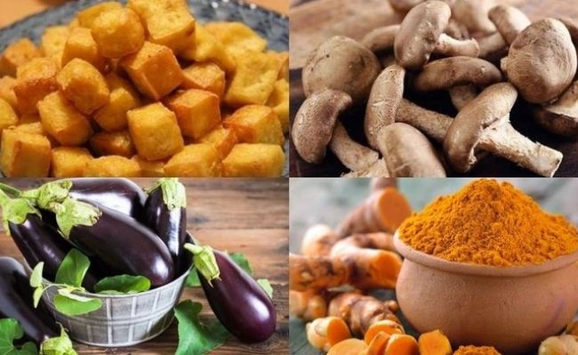 Món chay làm từ cà tím và đậu phụ nhưng vẫn thơm ngon, hấp dẫn