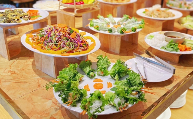 Một ngày thanh tịnh với những địa điểm buffet chay tại Vũng Tàu