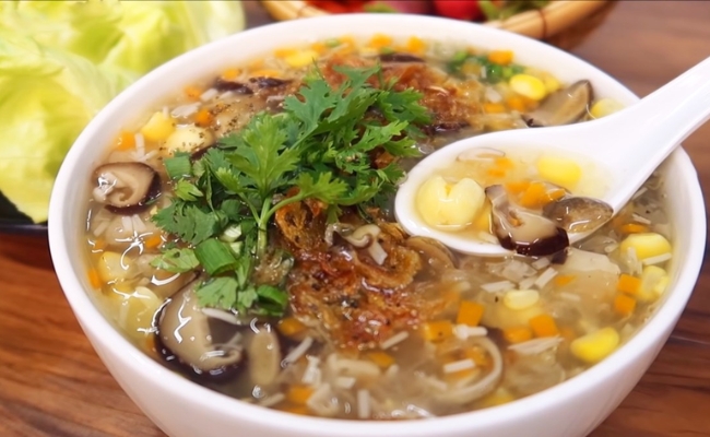 Cách nấu súp chay thập cẩm ngon, bổ dưỡng đơn giản